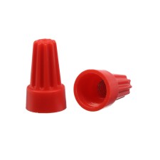 Connecting insulating clamp for SIZ-6, 6.0-20.0 mm wires, red, set 100 pcs