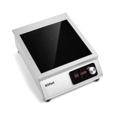 CT-143 induction stove, 3500 W, 1 burner, timer, silver