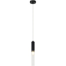 Satori 1xe14 40W light lamp, size 5x5x41-150 cm, black color