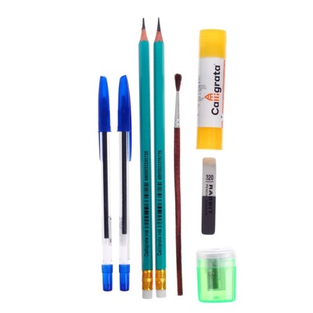 Penal Plastic tube 45 x 195 with filling (9 items) mix-1