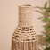 Vase wicker, floor 14x14x70 cm