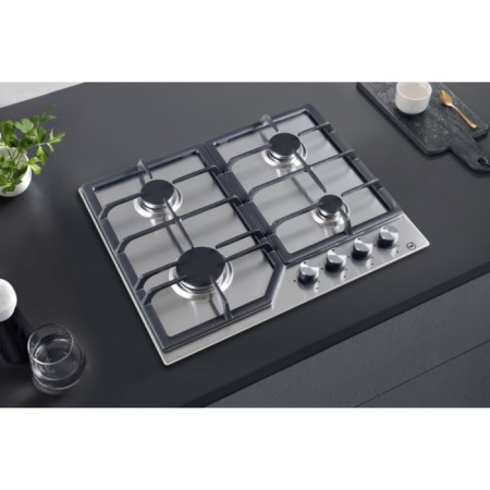 Hon surface MBS PG-604, gas, 4 burners, mechanical repr.-e, silver-3