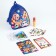 New Year's gift set with a backpack for children "Funny animals"