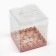 Confectionery box, chest, packaging, Present, 16 x 16 x 18 cm