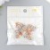 Decor for creativity velvet spraying "Bear with a bouquet" 0.6x1.8x2 cm