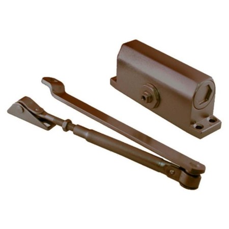 Door closer No. 201, 25-35 kg, brown