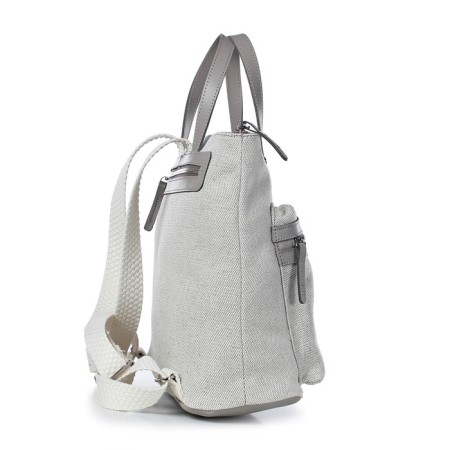 Youth backpack, gray color-3
