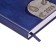Dated diary 2025, A5, 176 sheets, Hong Kong, solid cover, pancake embossing, with liesse, block 80 g/m2, blue