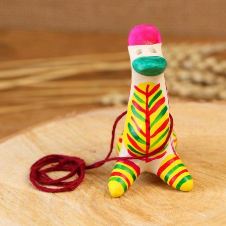 Filimonovskaya toy - whistle "Duck"-2