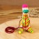 Filimonovskaya toy - whistle "Duck"