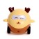 Musical toy "Funny cars", sound, light, yellow color