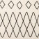 Lines 50x80 ± 3 cm carpet, 1000 g/m2, 100% cotton