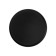 Handle K-16 button, without coating, black color