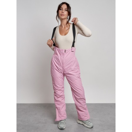 Semicunners of women's winter, size 48, pink color-1