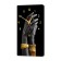 Carty watch Wall interior "hands in gold bracelets", silent, 35 x 60 cm