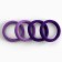 Hairpins, elastic bands, hair crab "tender", purple tones