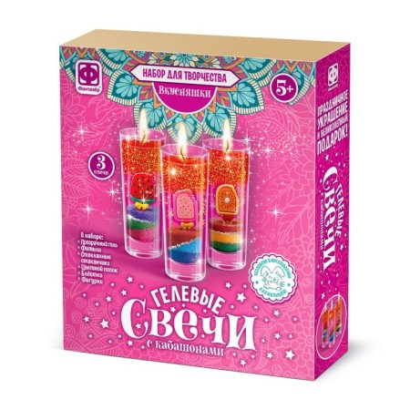 Gel candles "delicious", with wild boar-12