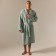 Wafel dressing gown male SL Home: Basic "Azzura", size L, 100% cotton, 300 g/m2