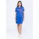 Tunic "flamingo", size 44, blue color
