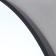 Mirror "Black matte", wall, 80 × 3 cm