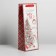 A package for a bottle of craft "Magic moments", 13 x 36 x 10 cm, New Year