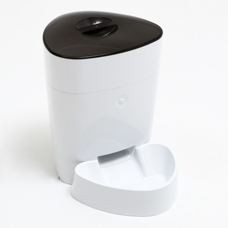 Smart Auto feeder, container 5.5 l, with Wi-Fi, voice recording function, white
