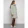 Coat insulated winter female, size 44, color light green