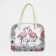 Lightning cosmetic bag, green color