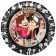 Paper plate "Happy Birthday!", 18 cm, gravity farz