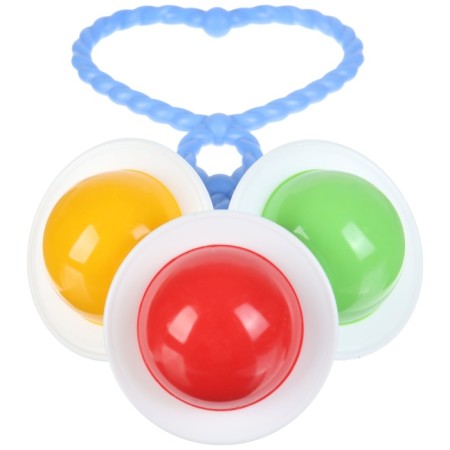 Set of rattles "Summer Dream", 4pcs, Color Mix, Aelita-14