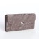 Women's wallet on magnet, gray color
