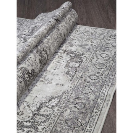 Rectangular carpet Merinos Silver, size 240x330 cm, color Silver-Anthracite-2