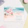 Postcard "Congratulations!" Beach, bouquet, 19 x 29 cm