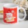 Sublimation mug "who I love very much!" 320 ml, with application
