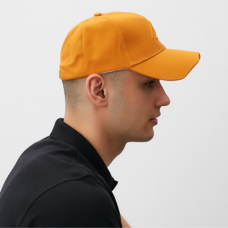 Minaku cap "Breek", mustard color, size 56-58-4