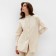 Women's shirt minku: casual collection beige color, river 48