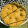 Pillow for swing "Tina", diameter 60 cm
