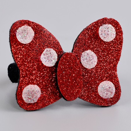 Carnival set "Mouse with a bow": pack, hairpins, elastic bands-6