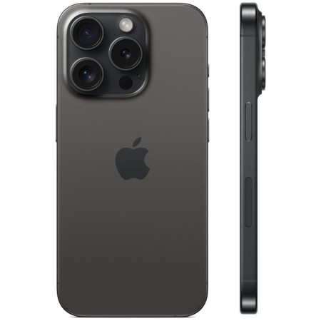 Smartphone Apple A3104 iPhone 15 Pro 128GB Black Titan Monoblock 3G 2SIM 6.1 "1179X2556 iOS 17 48MP-1