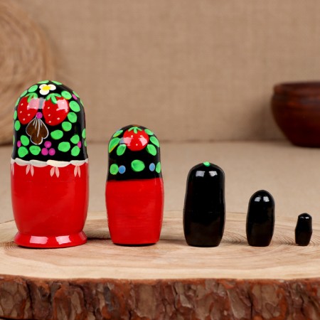 Nesting doll "Natalia", 12 cm, 5-dicked-1