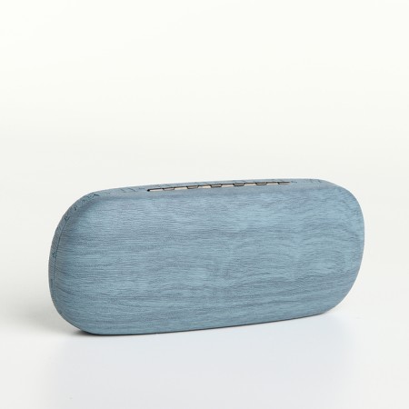 Case for glasses on the chosen clap, length 16 cm, blue color-1