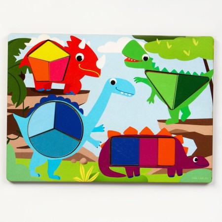 Puzzle "dinosaurs"-1