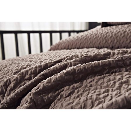 A set with a bedspread "Irma", size 230x250 cm, 50x70 cm - 2 pcs, color of Mokko-3