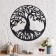 Panel "Tree of Life" Black, D-400mm
