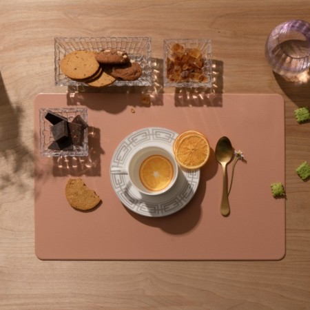 Serving napkin Zapel Eco Leather, powder color-3