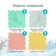 Modular massage rug orthodon, set No. 1 "Universal", pastel colors