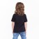 T -shirt for nursery, black color, height 116 cm