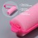 Climber curlers, d = 2.5 cm, 5.7 cm, 10 pcs, pink color
