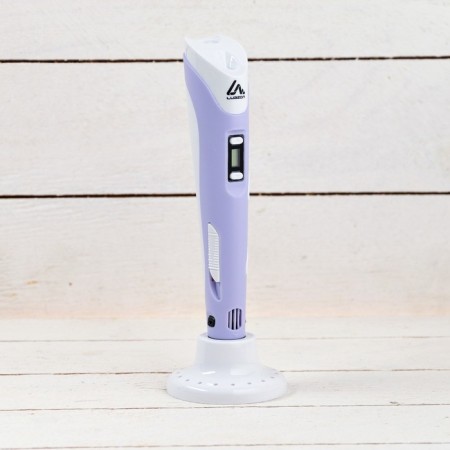3D handle Luazon, display, work with ABS and PLA, plastic in the kit, purple-7