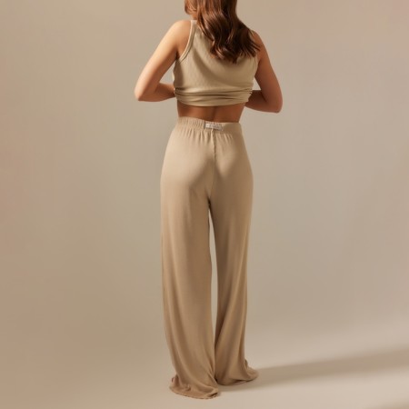 Women's home pants SL Home p. M, beige-4